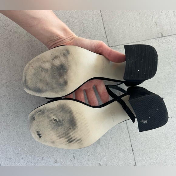 Classic Steve Madden black block heels - Picture 4 of 4